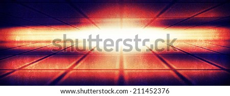 a graphic of explosion in space background with grunge texture