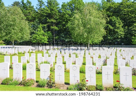 New British Cemetery world war 1 flanders fields