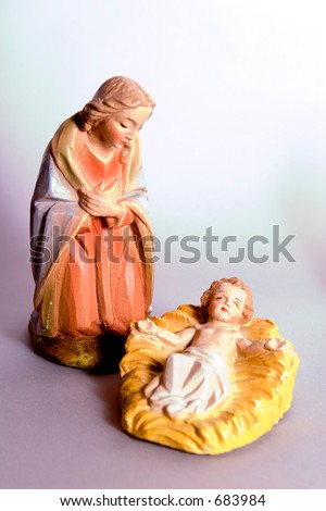 Pictures Baby Jesus  Mary on Mary And Baby Jesus Stock Photo 683984   Shutterstock