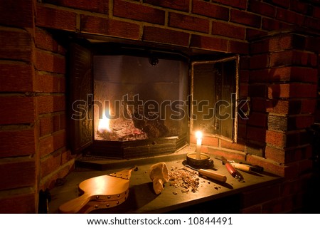 A Fireplace