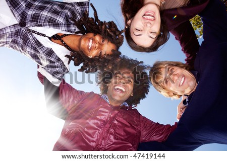 Images Of Friends. happy group hug of friends