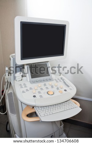 Medical ultrasound diagnostic equipment at clinic