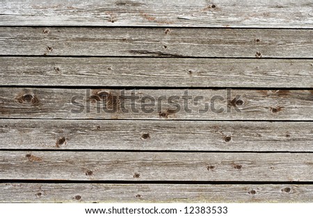 Raw pine board fence