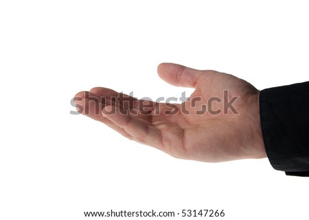black man hand