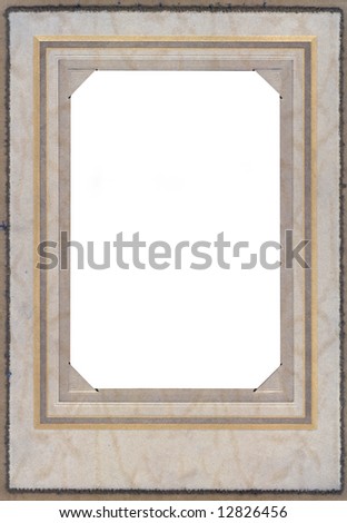 Vintage photo frame from the 1920\'s. Ready to add your own image or text.