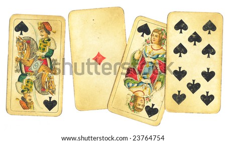 VINTAGE PLAYING CARDS ON ETSY, A GLOBAL HANDMADE AND VINTAGE