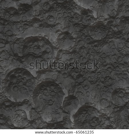 Perfect seamless tiling cratered moon texture.