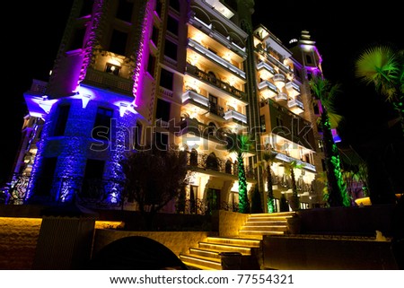 ELENITE, BULGARIA - MAY 16: Royal Castle Hotel, the first 5 star superior luxury hotel on the Black Sea Coast ready to open on May 16, 2011 in Elenite, Bulgaria.