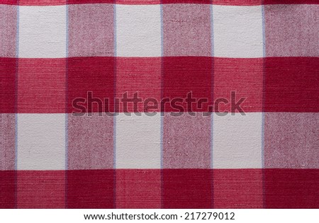 Red cross plaid pattern - Red Tartan Clothing Table, Plaid is a pattern consisting of crossed horizontal and vertical bands in two or more colours in woven cloth.