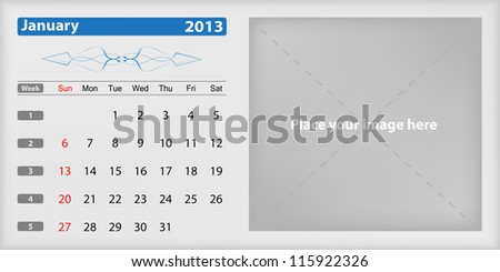 Calendar 2013 january Calendar 2013 january