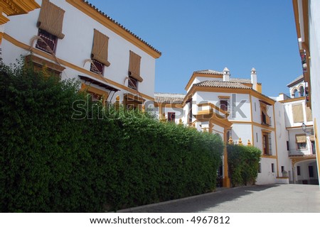 Spanish villa in modern style