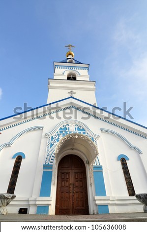 Church of the Iberian Mother of God - a historical monument, the object for tourism and sightseeing. Rostov-on-Don