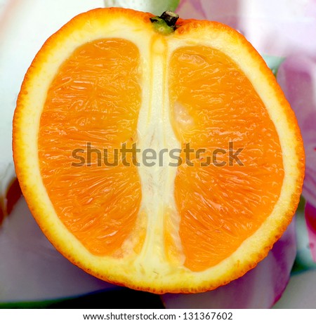 Cut off half an orange - the concept of the golden mean