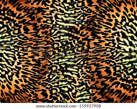 Seamless Tiger skin pattern