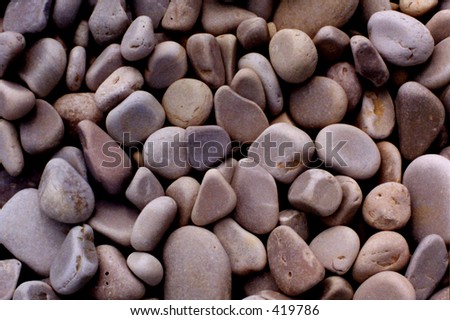 Lake Michigan beach stones -- Door County, Wisconsin