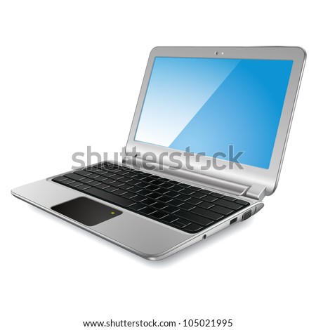 Modern laptop Vector eps10 Modern laptop Vector eps10