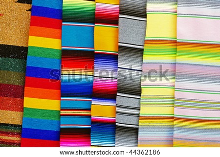 colorful Mexican cloth