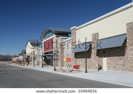 Newly Constructed Retail Strip Center
