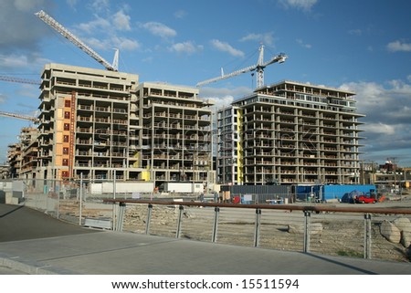 Construction of 2010 Winter Olympic Village