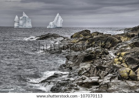 Iceberg, Cape Spear, Newfoundland