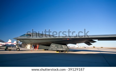EDWARDS AFB, CA - October 17: Northrop Grumman B-2 Spirit \