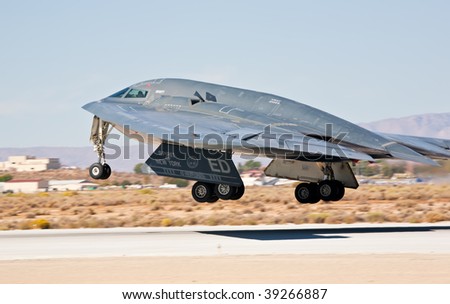 EDWARDS AFB, CA - OCT 17: Northrop Grumman B-2 Spirit \