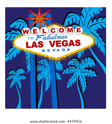 welcome to las vegas sign vector. stock vector : welcome to Las Vegas sign vector