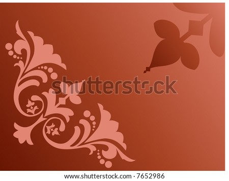 filigree tattoo. stock vector : tattoo filigree