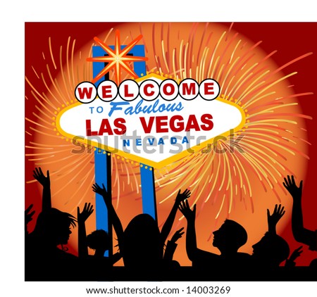 welcome to las vegas sign vector. stock vector : welcome to las