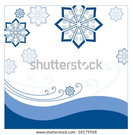 Snow Background on Snow Background Stock Vector 18179968   Shutterstock