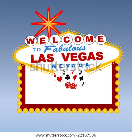 las vegas sign clip art. welcome to Las Vegas sign