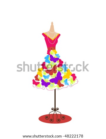 stock vector : Vintage couture stock vector : Vintage couture