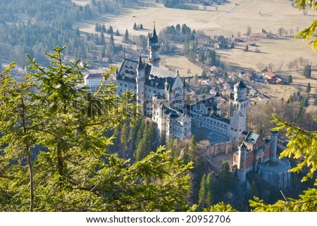 Google Maps Germany. Bavarias castle google maps