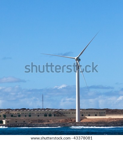 windmill at sea