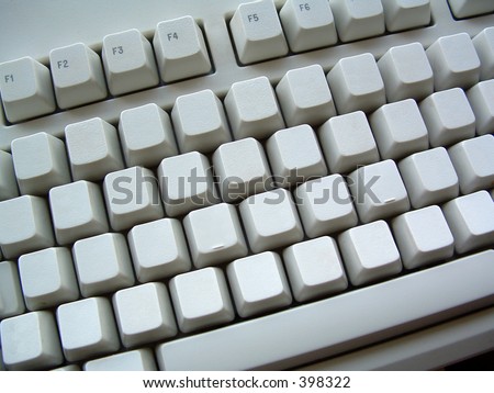 blank keyboard to write your own words