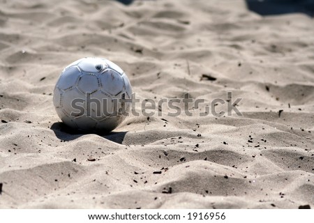 volley ball on sand