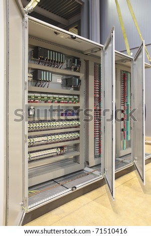 Automation atex plc and barriers panel board