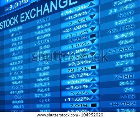 stock exchange rates