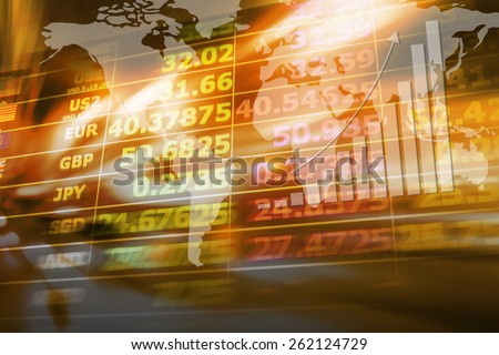 Abstract currency exchange