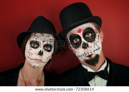 makeup skull. dresses images Ez Skull Makeup Kit makeup skull. in skull and cobweb makeup