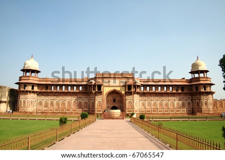 Mahal at Agra Fort.