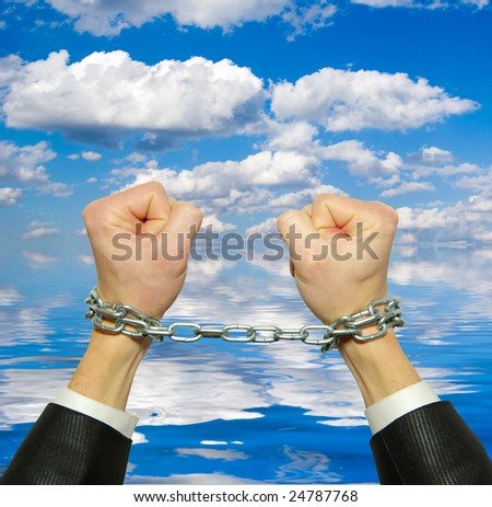 hands in chains
