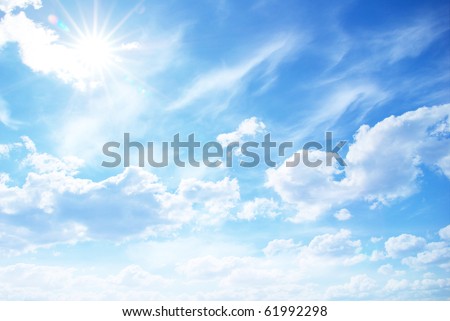 blue sky background with tiny clouds blue sky background with tiny clouds