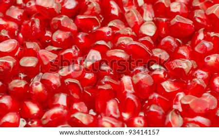 seeds pomegranate background