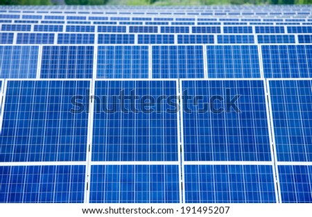 Solar panel detail abstract - renewable energy source
