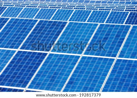 Solar panel detail abstract - renewable energy source