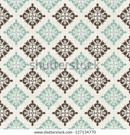 vintage seamless pattern with Victorian motif vintage seamless pattern with Victorian motif