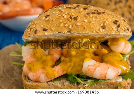 Shrimp Sandwich