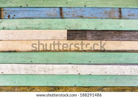 Wood wall background texture in vintage style