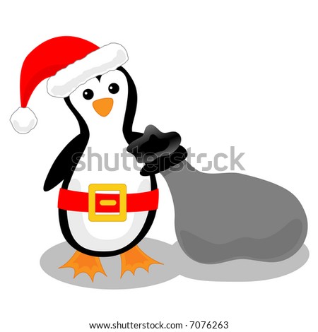 Congratz bart met je nieuwe rank! Stock-photo-jpeg-version-penguin-series-santa-penguin-7076263